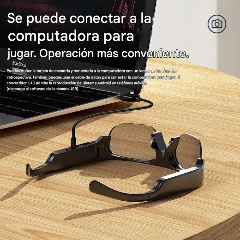 GAFAS DEPORTIVAS CÁMARA VIDEO FOTOS 2K TÁCTIL ALTAVOZ BT - Image 7