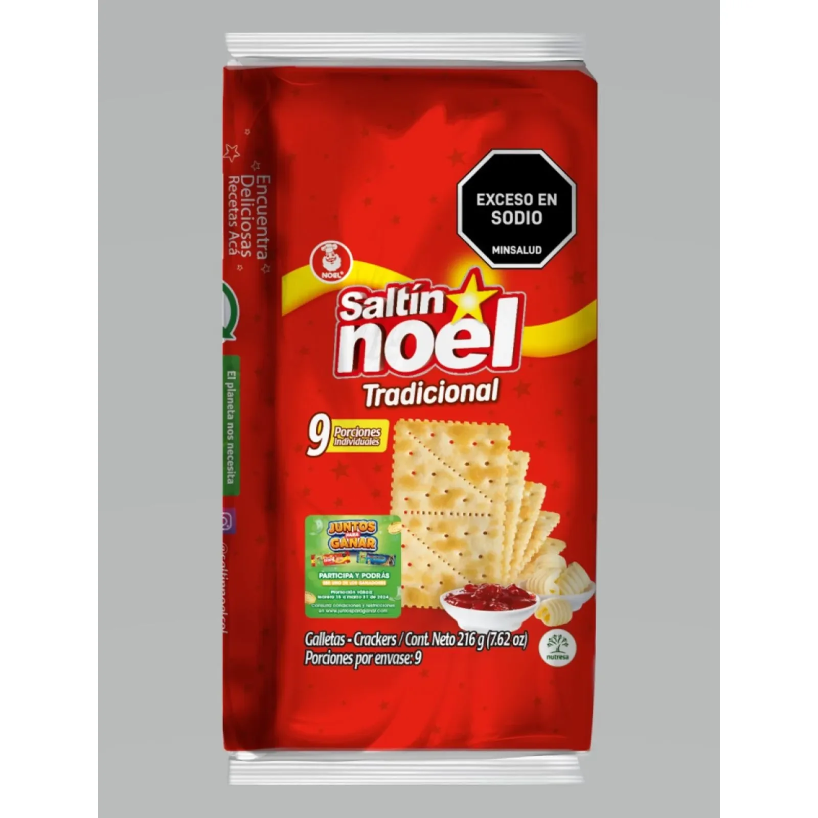 GALLETAS SALTIN NOEL 216 GR