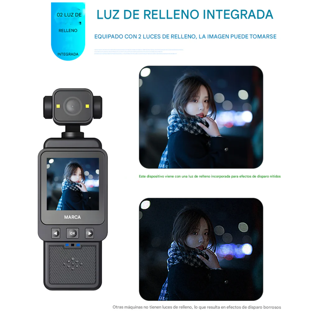 GRABADORA CÁMARA DEPORTIVA BODY CAM VIAJES DV01 1080 WIFI - Image 3