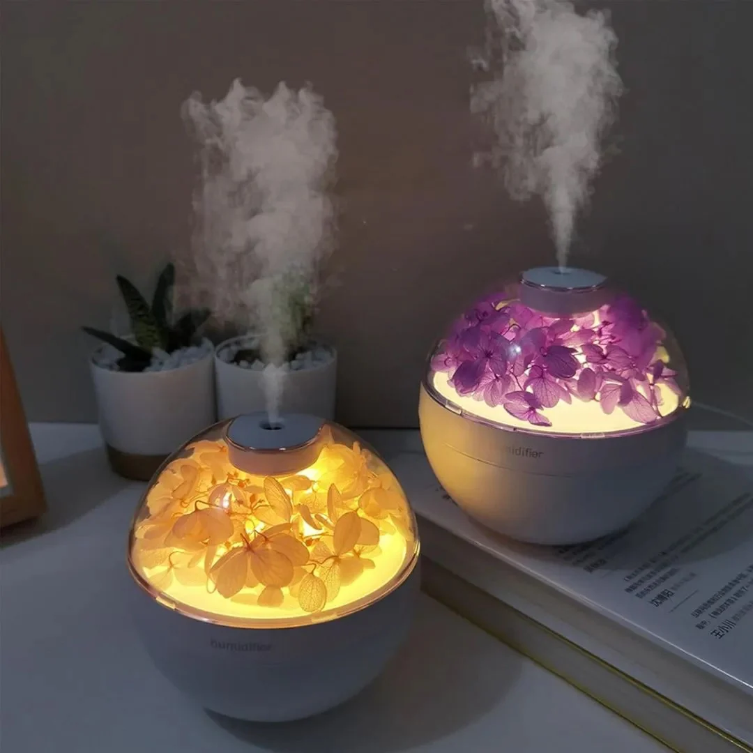 HUMIDIFICADOR DIFUSOR DE AROMAS FLOR ETERNA 220ML - Image 2