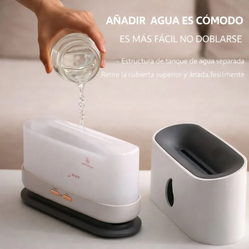 HUMIDIFICADOR GOTITA A10 LLAMA AROMA DIFUSOR ACEITES ESENCIA BLANCO 110V - Image 3