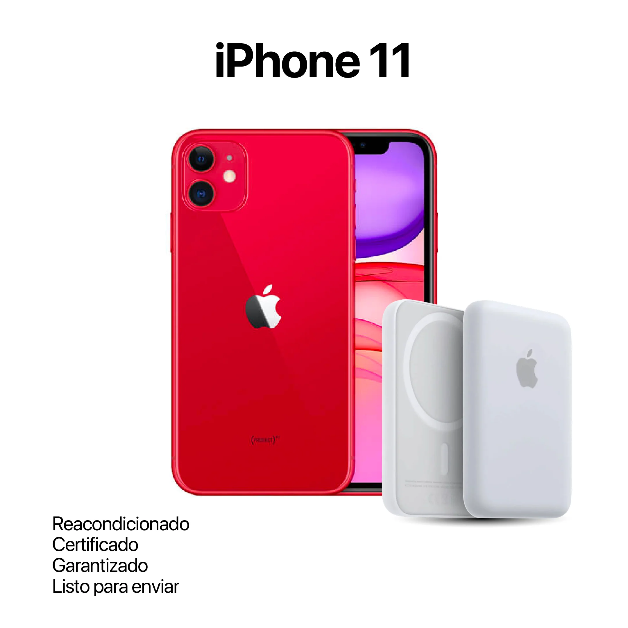 IPHONE 11 64GB REACONDICIONADO + POWER BANK - Image 3