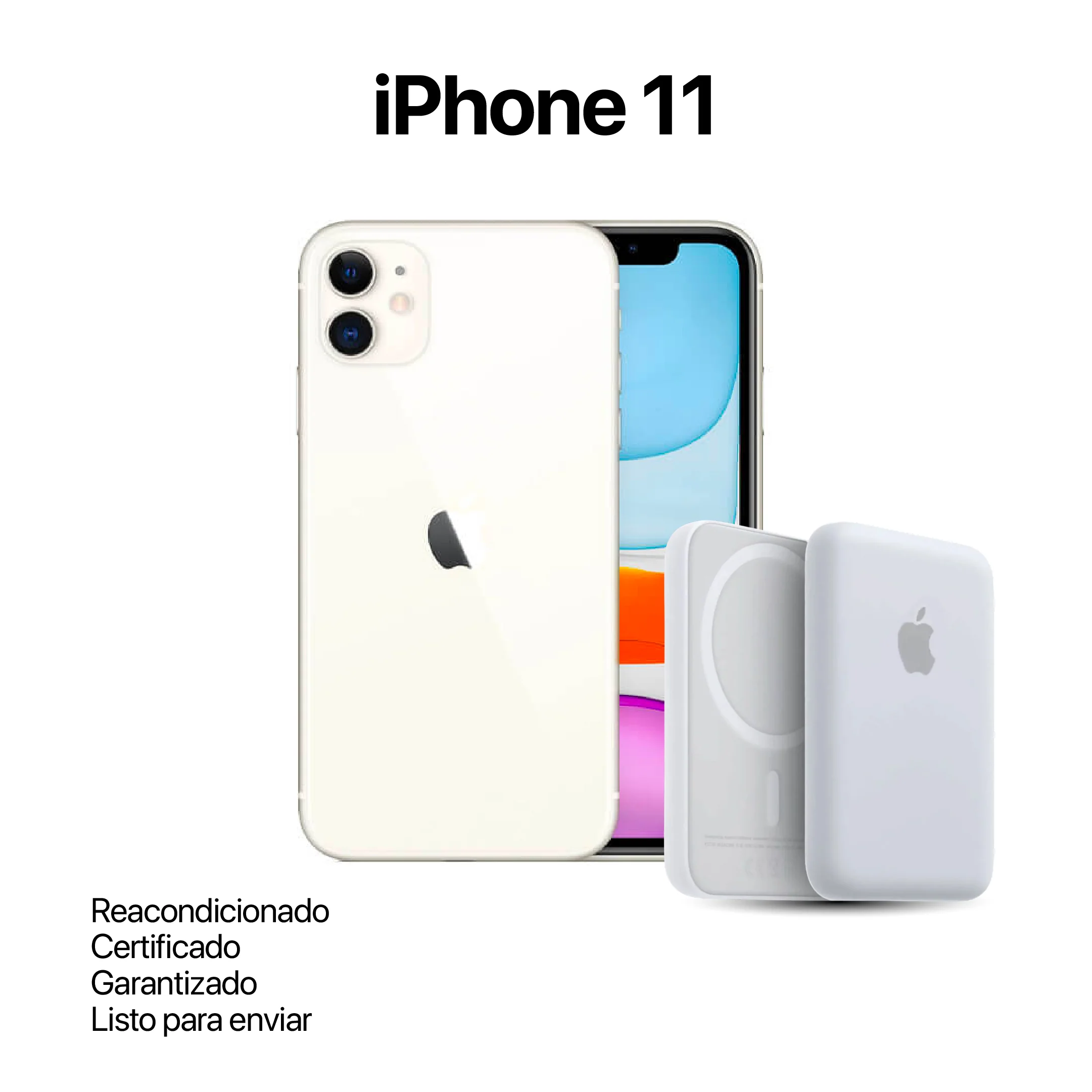 IPHONE 11 64GB REACONDICIONADO + POWER BANK - Image 5