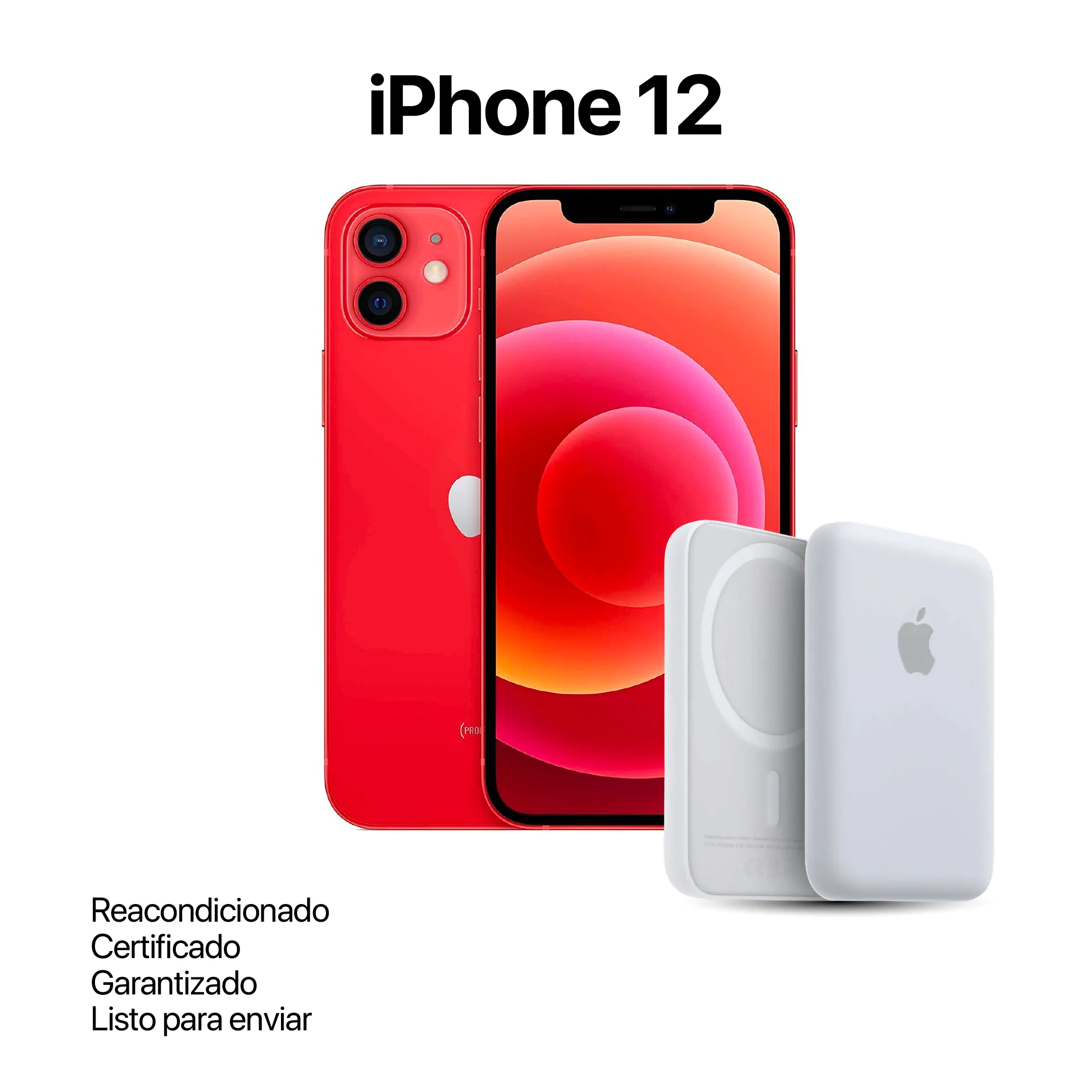 IPHONE 12 64GB REACONDICIONADO + POWER BANK - Image 3
