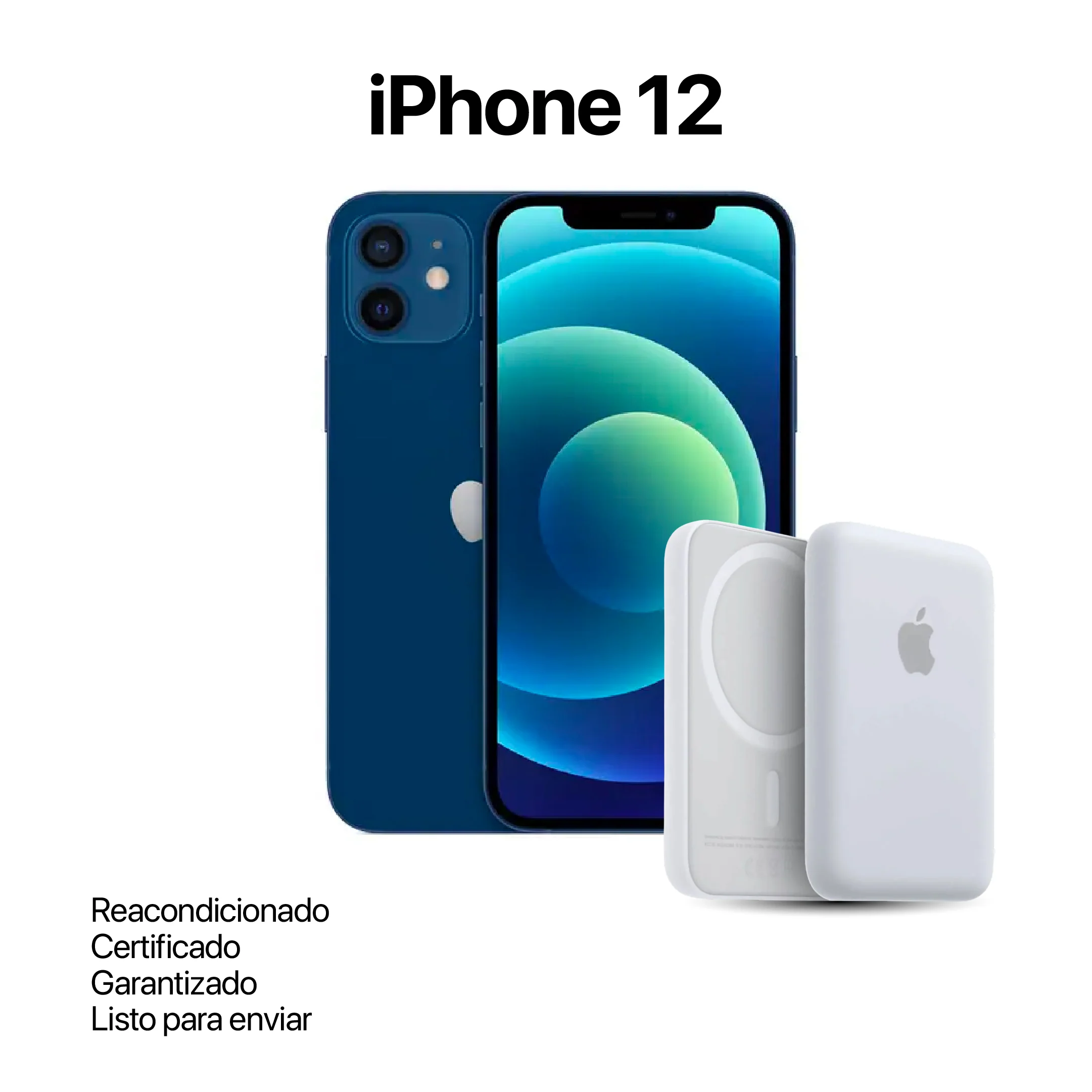 IPHONE 12 64GB REACONDICIONADO + POWER BANK - Image 6