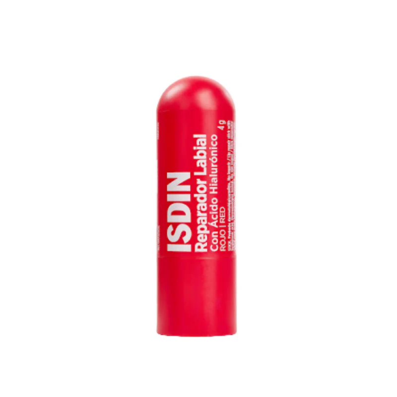 ISDIN REPARADOR LABIAL CON ÁCIDO HIALURÓNICO ROJO X 4G