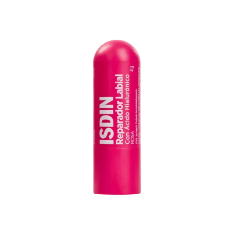 ISDIN REPARADOR LABIAL CON ÁCIDO HIALURÓNICO ROSA X 4G