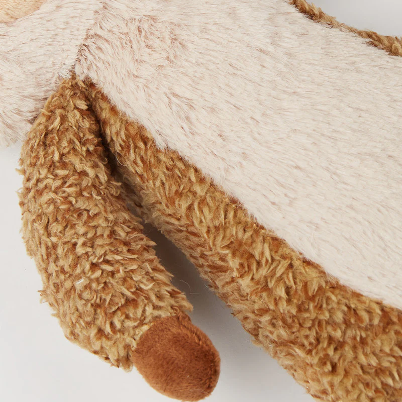 JUGUETE PARA PERRO CONEJO CAFĂ DE FELPA PLUSH DOGL - Image 3