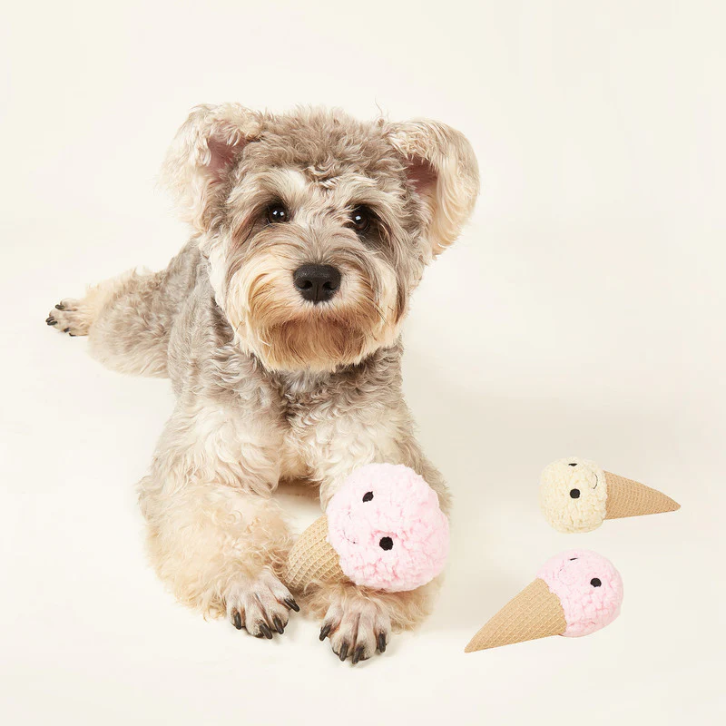 JUGUETES DE PELUCHE PARA CACHORROS HELADO VERDE - Image 2