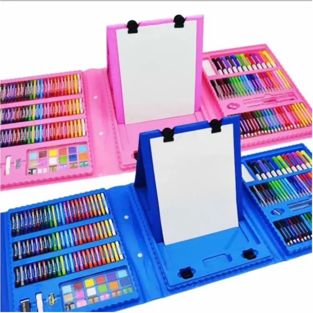 KIT DE PINTURA PARA NIÑOS DE 208 PCS – SET DE ARTE Y MANUALIDADES - Image 2