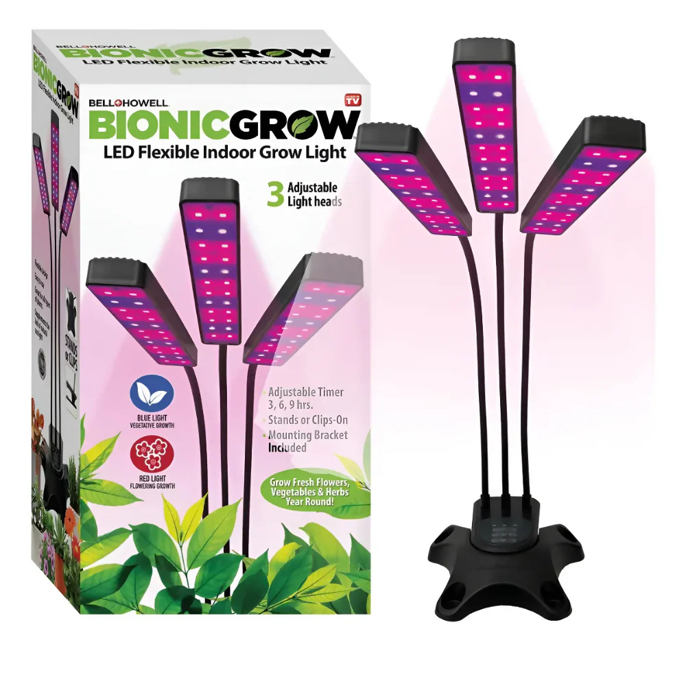 LAMPARA LED PARA PLANTAS MATAS DE CULTIVO EN INTERIORES ULTRAVIOLETA
