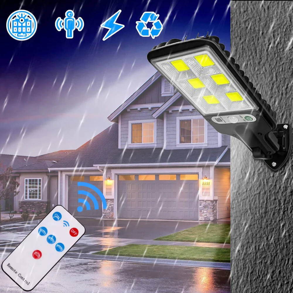 LĂMPARA REFLECTOR SOLAR CON SENSOR DE MOVIMIENTO INALĂMBRICA - Image 2