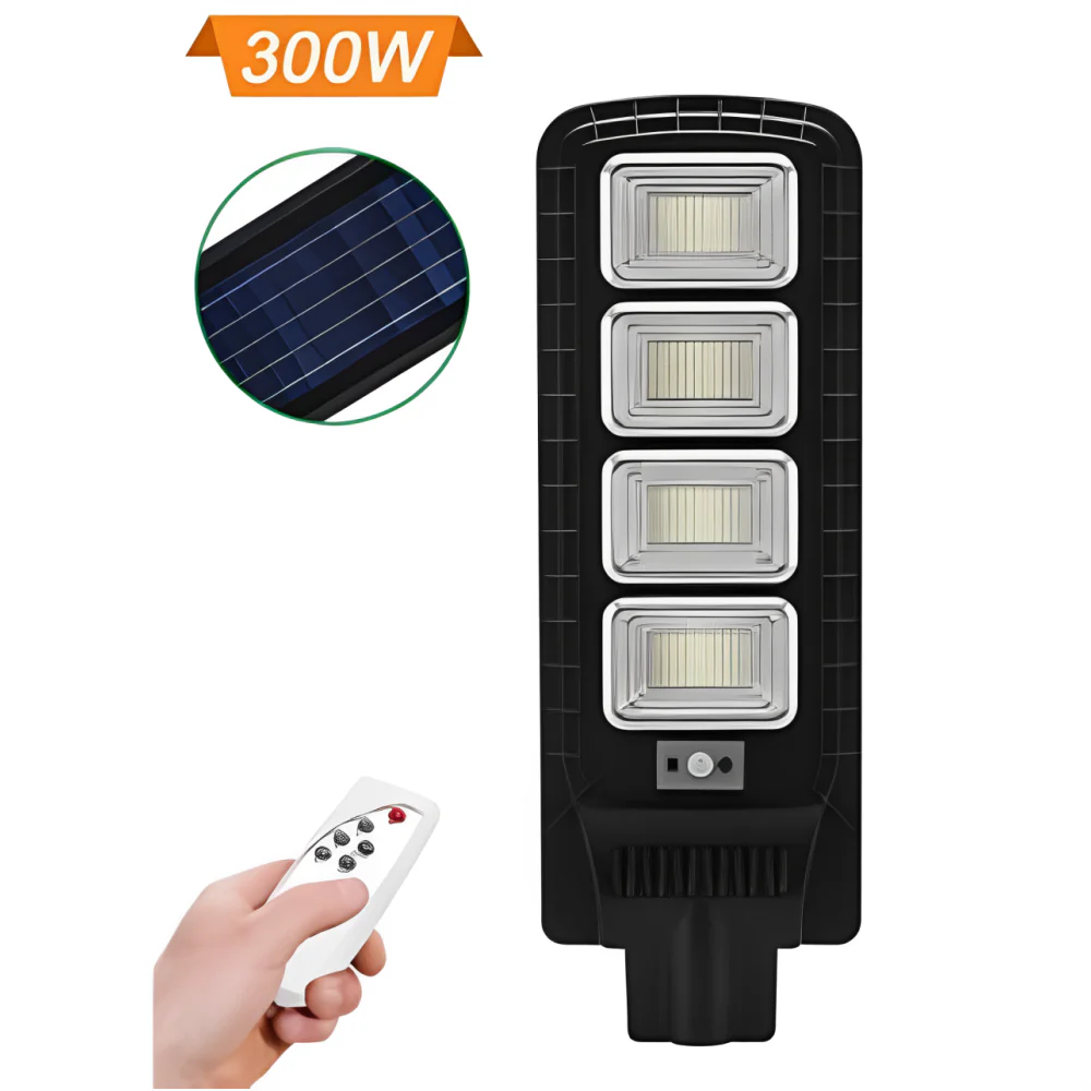 LÁMPARA SOLAR REFLECTOR EXTERIORES DE 300W CONTROL DG99300 - Image 2