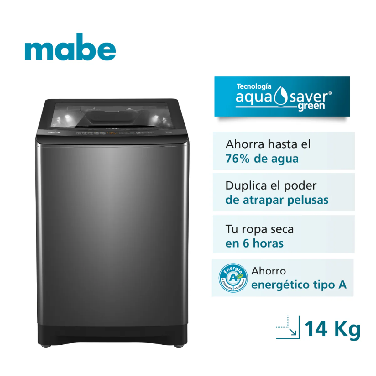 LAVADORA AUT 14 KG LMA4120WDGAB0 - Image 3