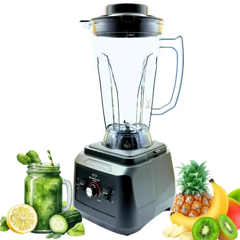LICUADORA INDUSTRIAL RENAHOUSE GERMANY 6.5 LITROS 1680W