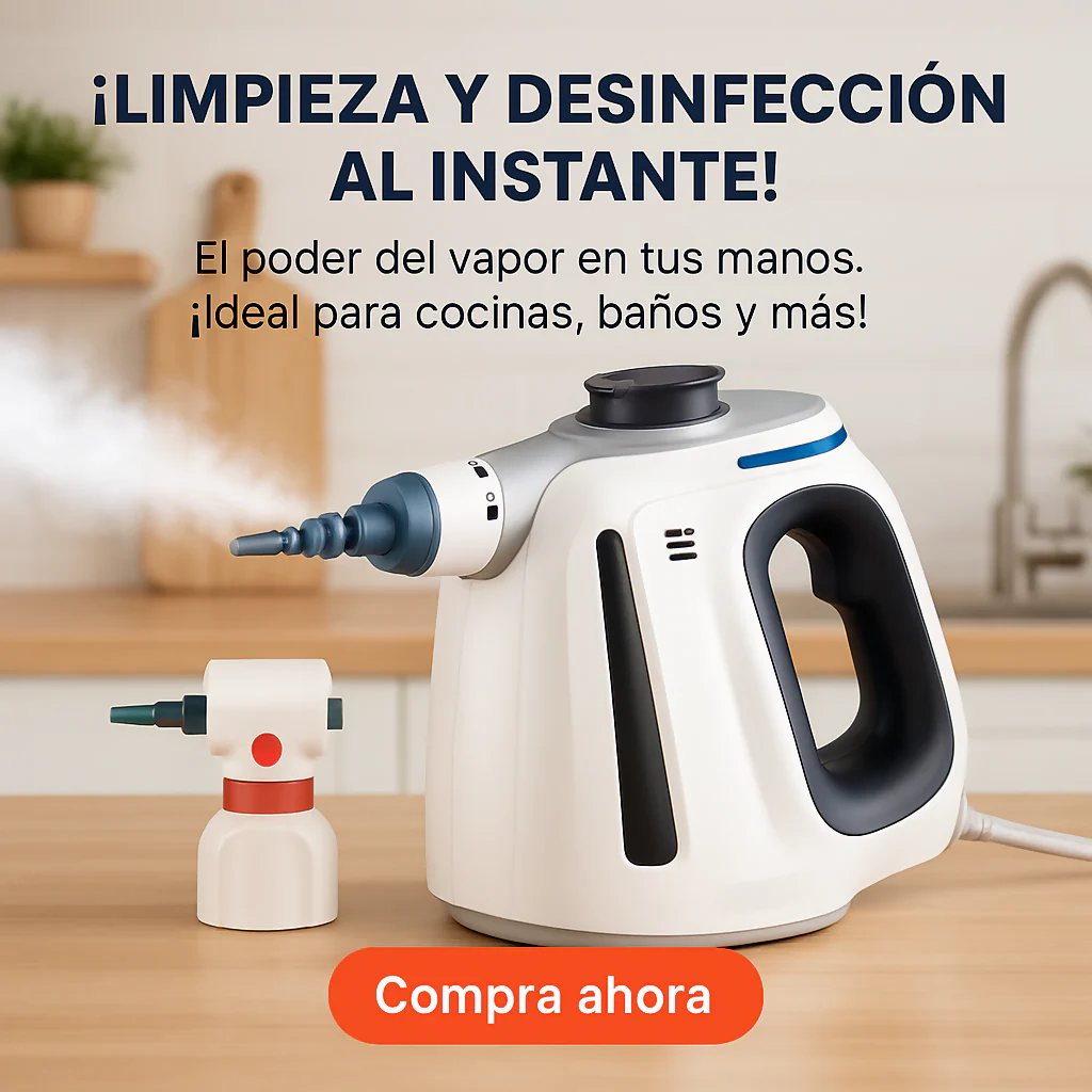 LIMPIADOR A VAPOR DESINFECTANTE MULTIUSOS RENAOHUSE 1500W - Image 2