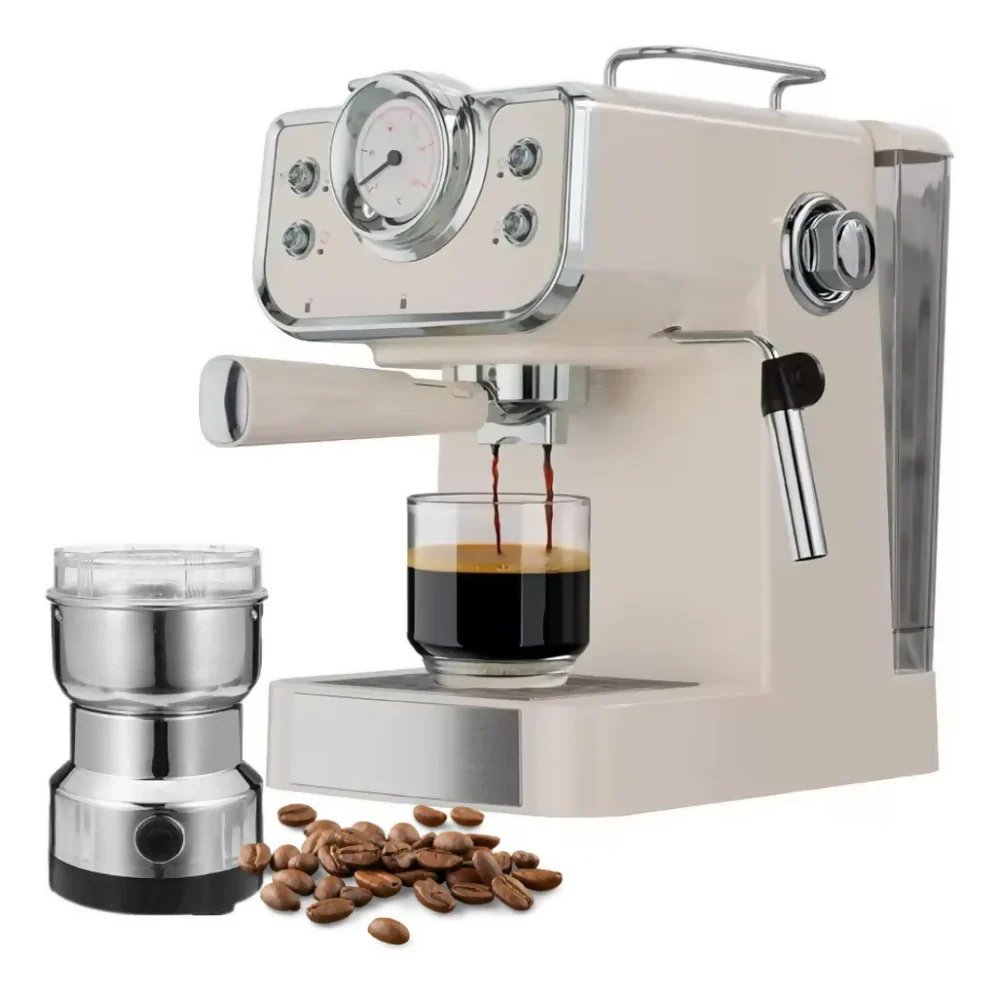 MÁQUINA CAFÉ EXPRESO CAPUCHINO 20 BAR LATTE REGALO MOLINO HUESO 110V - Image 8
