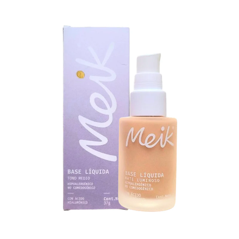 MEIK BASE LIQUIDA TONO MEDIO X 37G