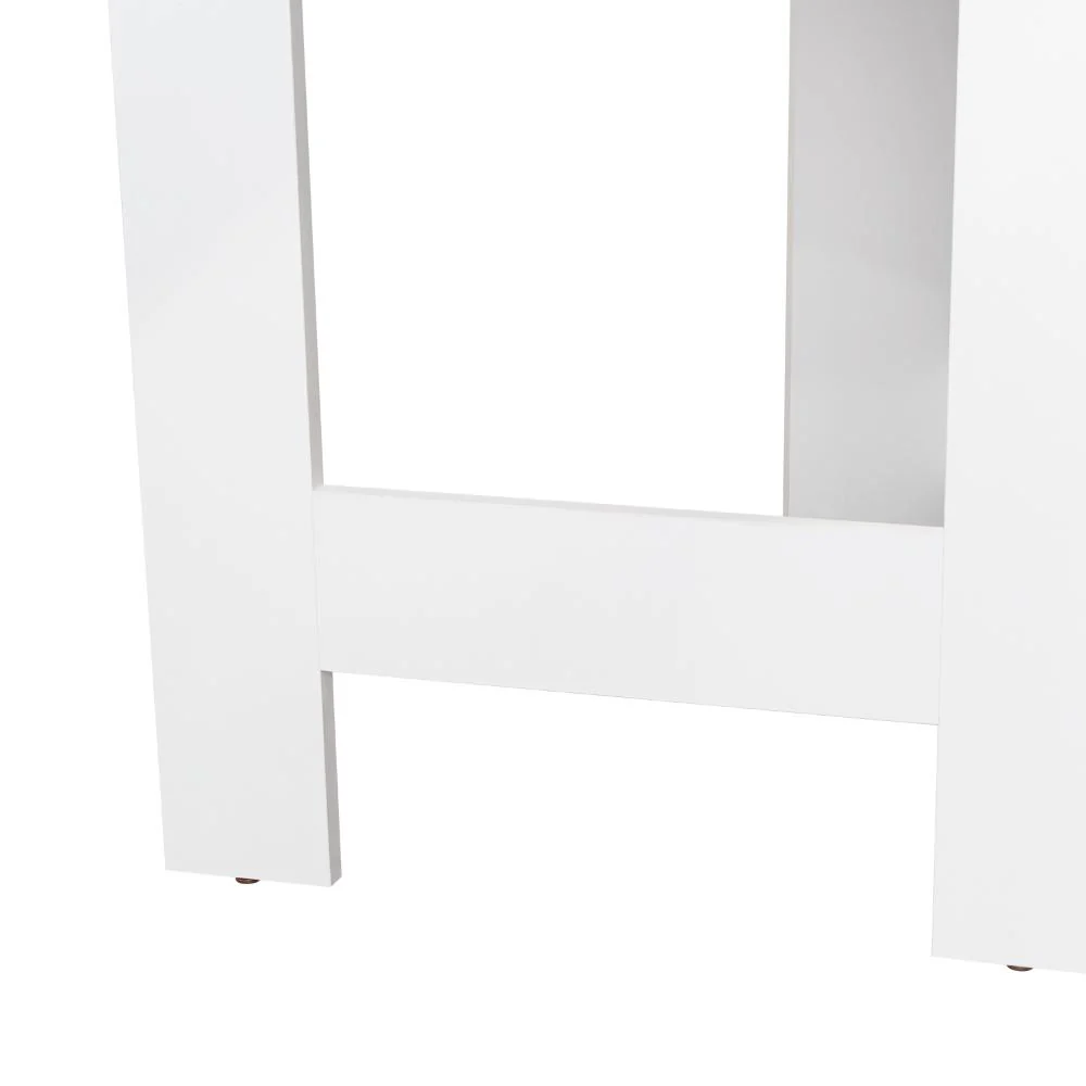 MESA AUXILIAR DE COCINA PLEGABLE MERIDA, BLANCO Y MACADAMIA, CON AMPLIA SUPERFICIE - Image 13