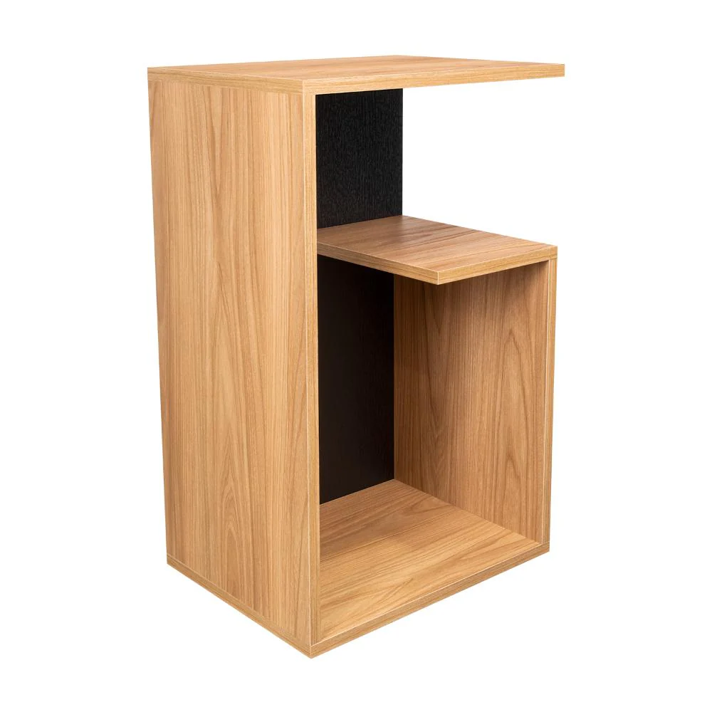 MESA AUXILIAR EVERT, FRESNO EUROPEO Y WENGUE, CON DISEÑO MODERNO Y ESPACIO PARA UBICAR OBJETOS - Image 11