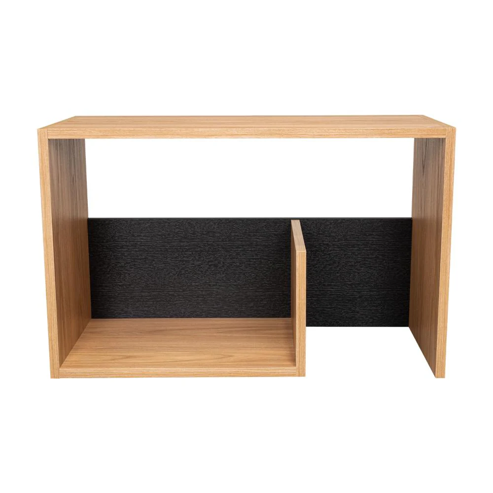 MESA AUXILIAR EVERT, FRESNO EUROPEO Y WENGUE, CON DISEÑO MODERNO Y ESPACIO PARA UBICAR OBJETOS - Image 15