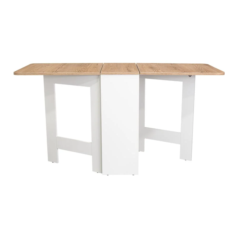 MESA AUXILIAR GALETY, BLANCO Y MACADAMIA, CON CAPACIDAD PARA SEIS PUESTOS ZF - Image 8