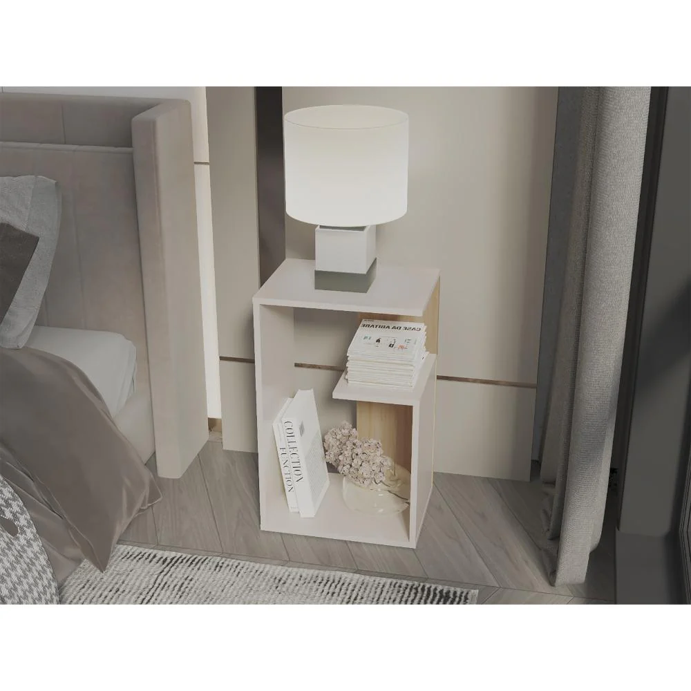 Mesa de Centro Adel, Capri y Fresno Europeo, con diseño moderno y espacio para ubicar objetos ZF - Image 9