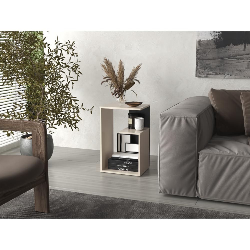 Mesa de Centro Adel, Capri y Wengue, con diseño moderno y espacio para ubicar objetos ZF - Image 3