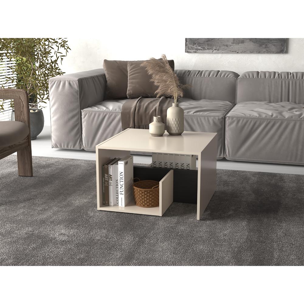Mesa de Centro Adel, Capri y Wengue, con diseño moderno y espacio para ubicar objetos ZF - Image 4