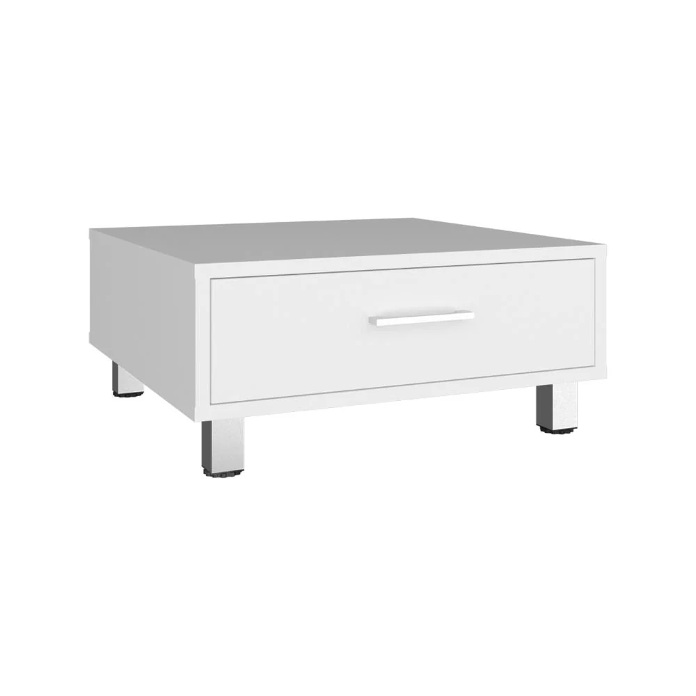 Mesa de Centro Ascher, Kronos Blanco, Con Un Cajón ZF - Image 6