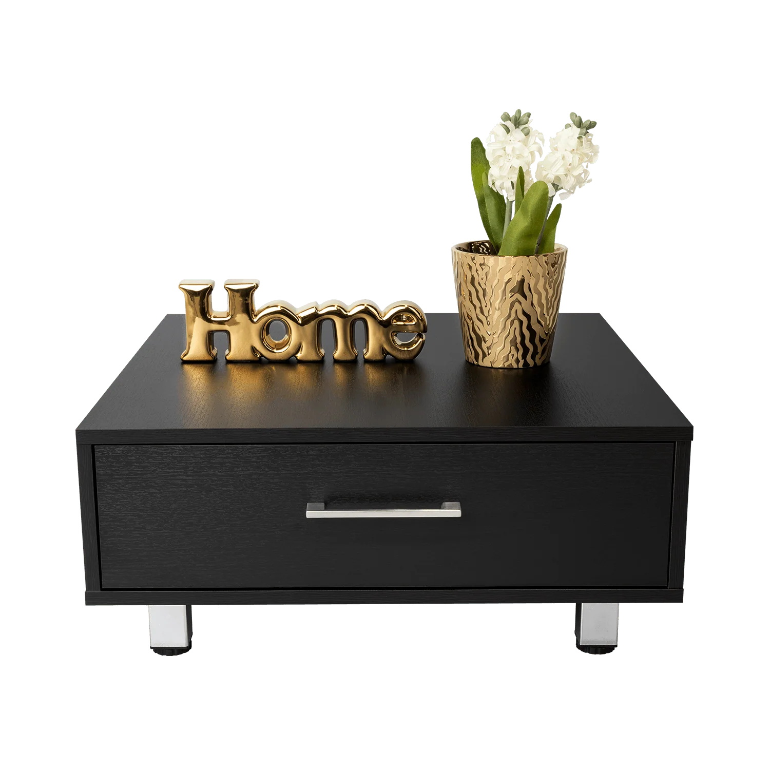 MESA DE CENTRO ASCHER, WENGUE, CON UN CAJÓN - Image 3