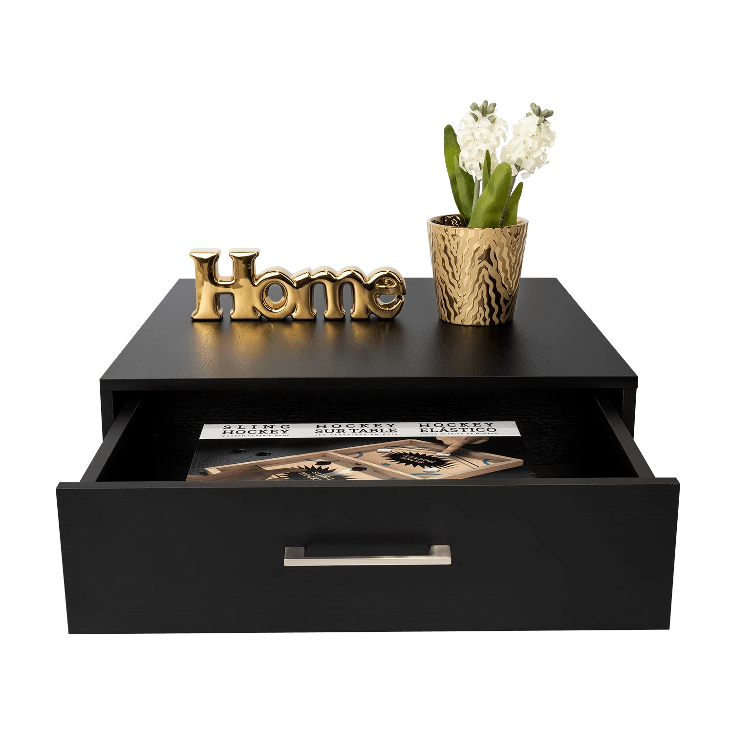 MESA DE CENTRO ASCHER, WENGUE, CON UN CAJÓN - Image 4