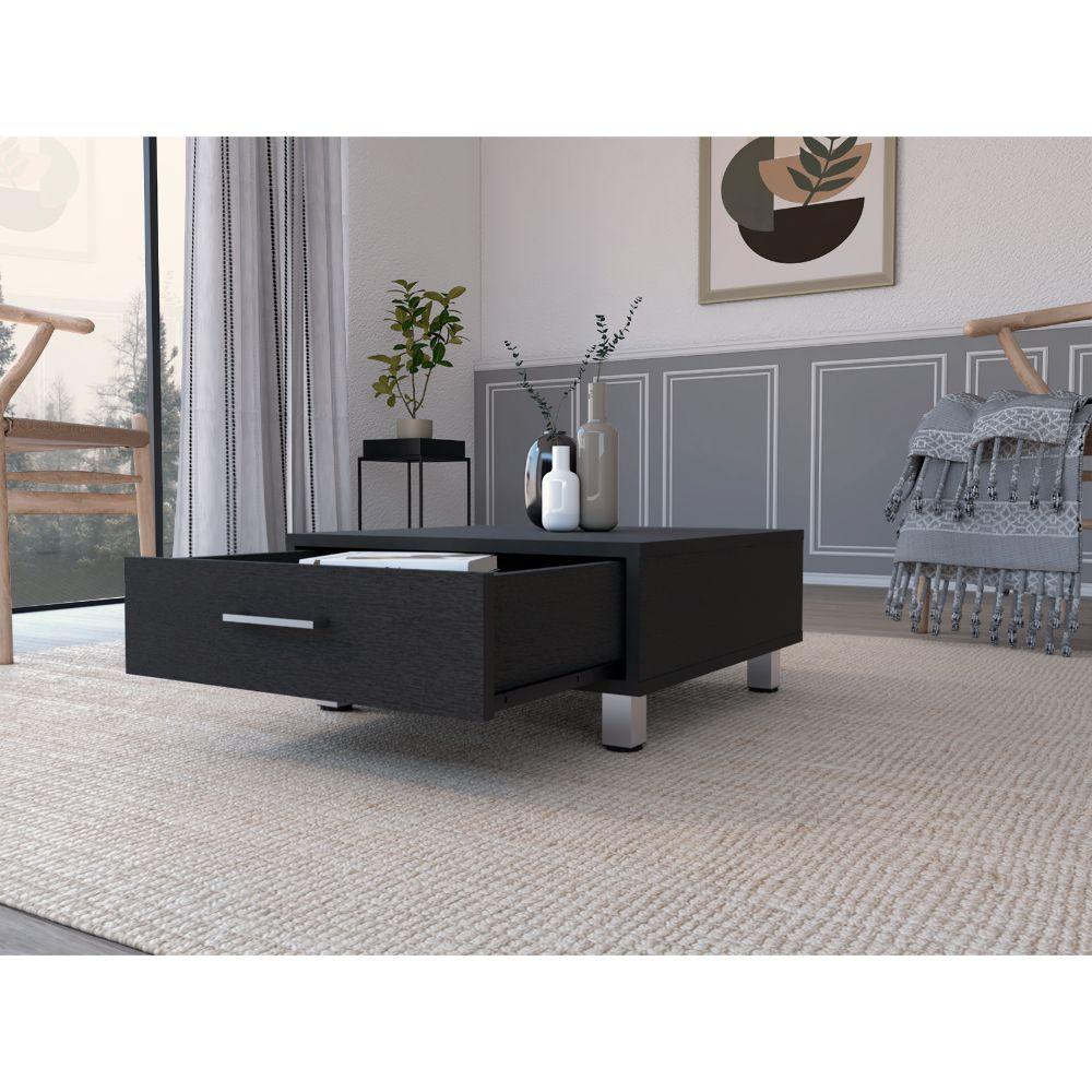 MESA DE CENTRO ASCHER, WENGUE, CON UN CAJÓN    ZF - Image 3