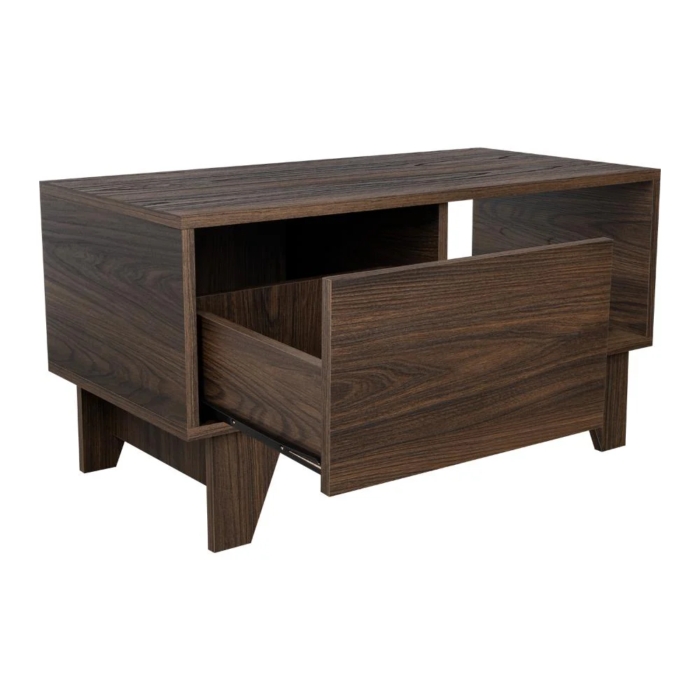 MESA DE CENTRO ATRIZ, NOGAL, CON UN CAJÓN MULTIUSOS - Image 8