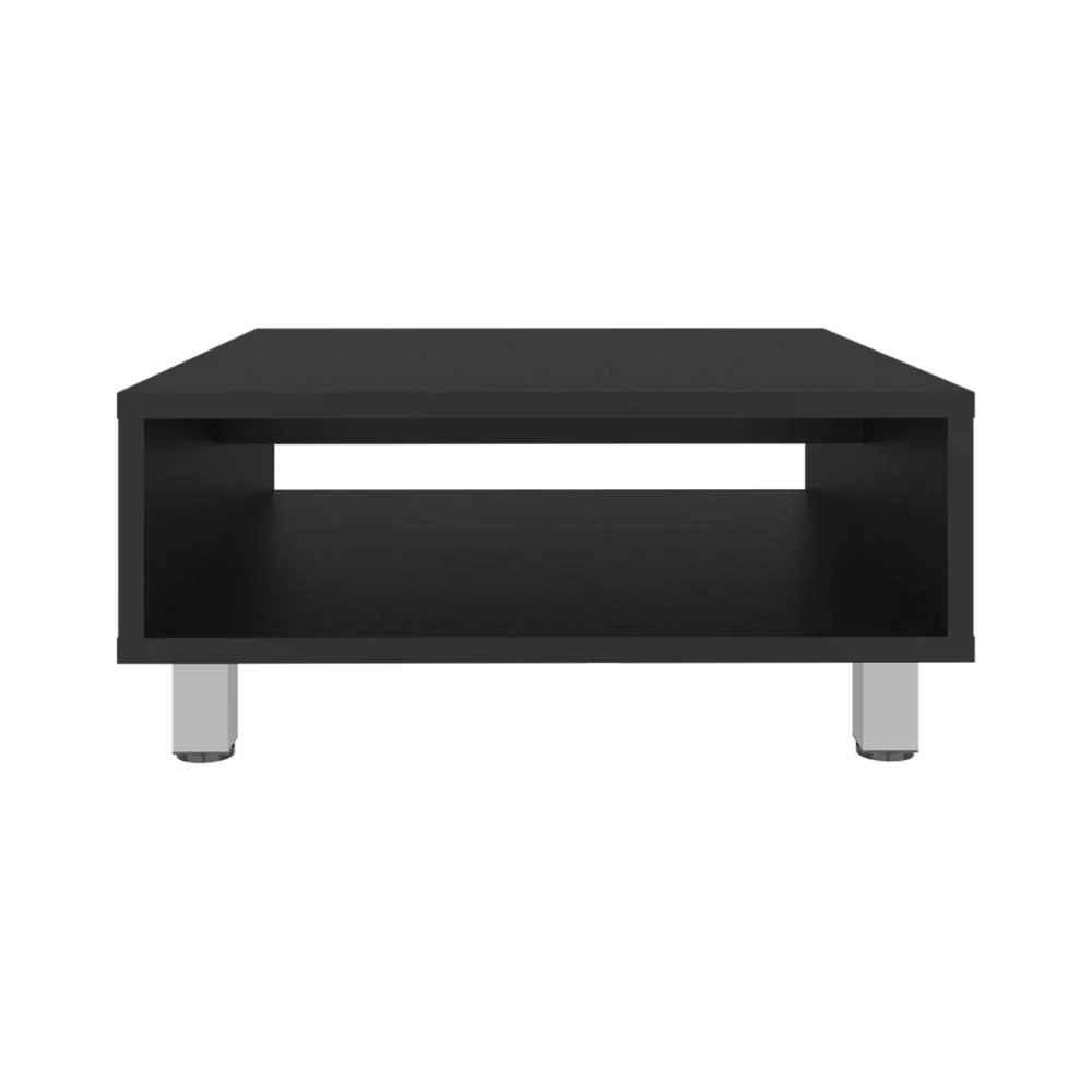MESA DE CENTRO PITY, WENGUE, CON PATAS EN ACERO CROMADO ZF - Image 5