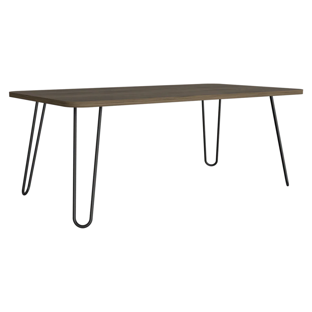 MESA DE CENTRO RONY, NOGAL, IDEAL PARA CUATRO PUESTOS - Image 6