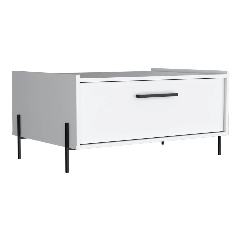 MESA DE CENTRO SHARON, BLANCO, CON UN CAJON Y AMPLIO ESPACIO ZF - Image 5