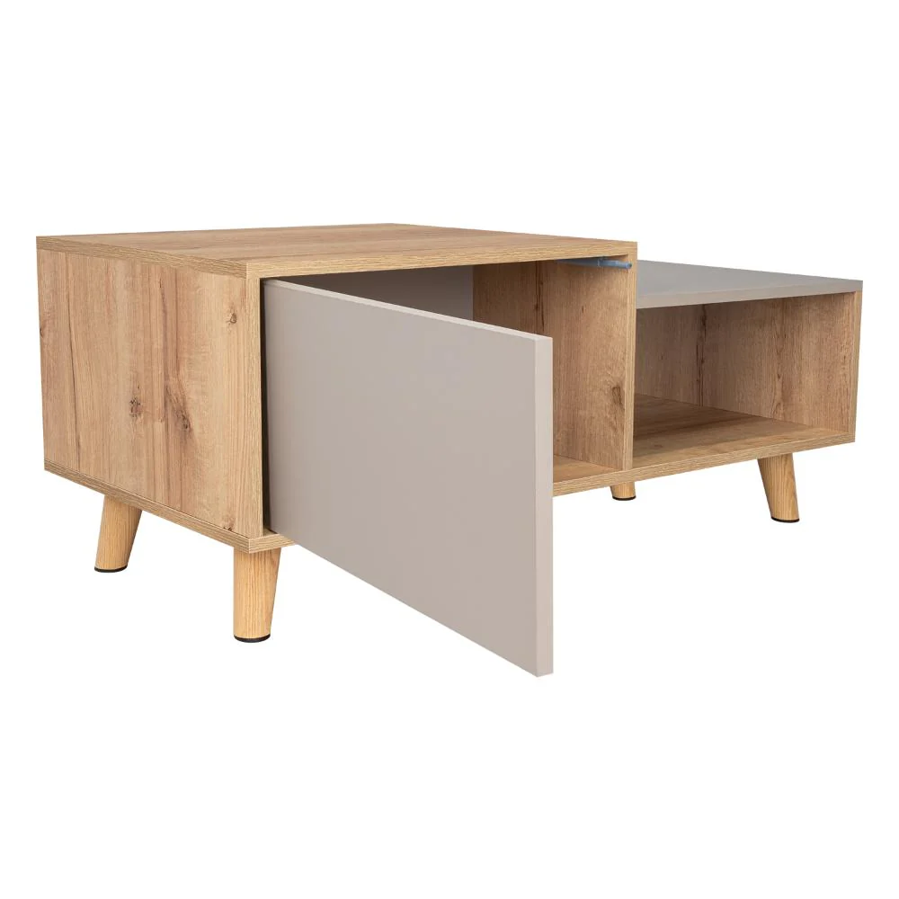 MESA DE CENTRO TRUENO, CAFÉ CLARO Y COCOA, CON AMPLIO ESPACIO IDEAL PARA UBICAR DECORACIONES - Image 10