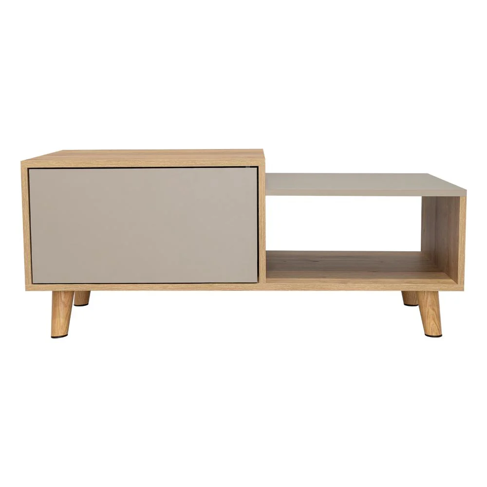 MESA DE CENTRO TRUENO, CAFÉ CLARO Y COCOA, CON AMPLIO ESPACIO IDEAL PARA UBICAR DECORACIONES - Image 13