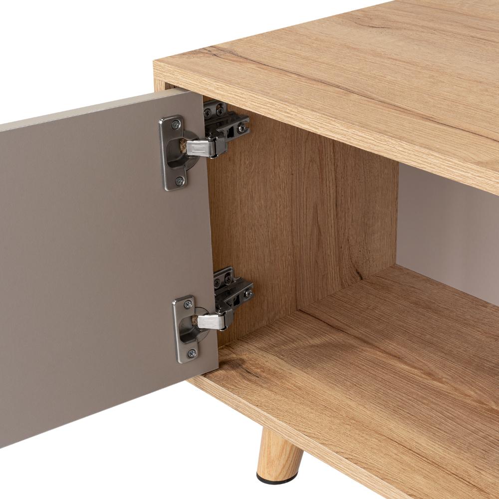 MESA DE CENTRO TRUENO, CAFÉ CLARO Y COCOA, CON AMPLIO ESPACIO IDEAL PARA UBICAR DECORACIONES - Image 16