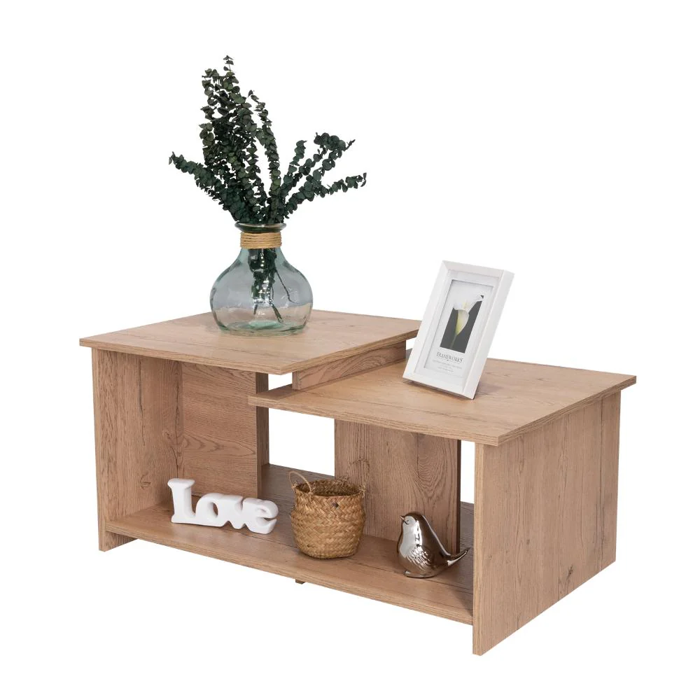MESA DE CENTRO WEMA, MACADAMIA, CON AMPLIO ESPACIO IDEAL PARA UBICAR DECORACIONES - Image 2