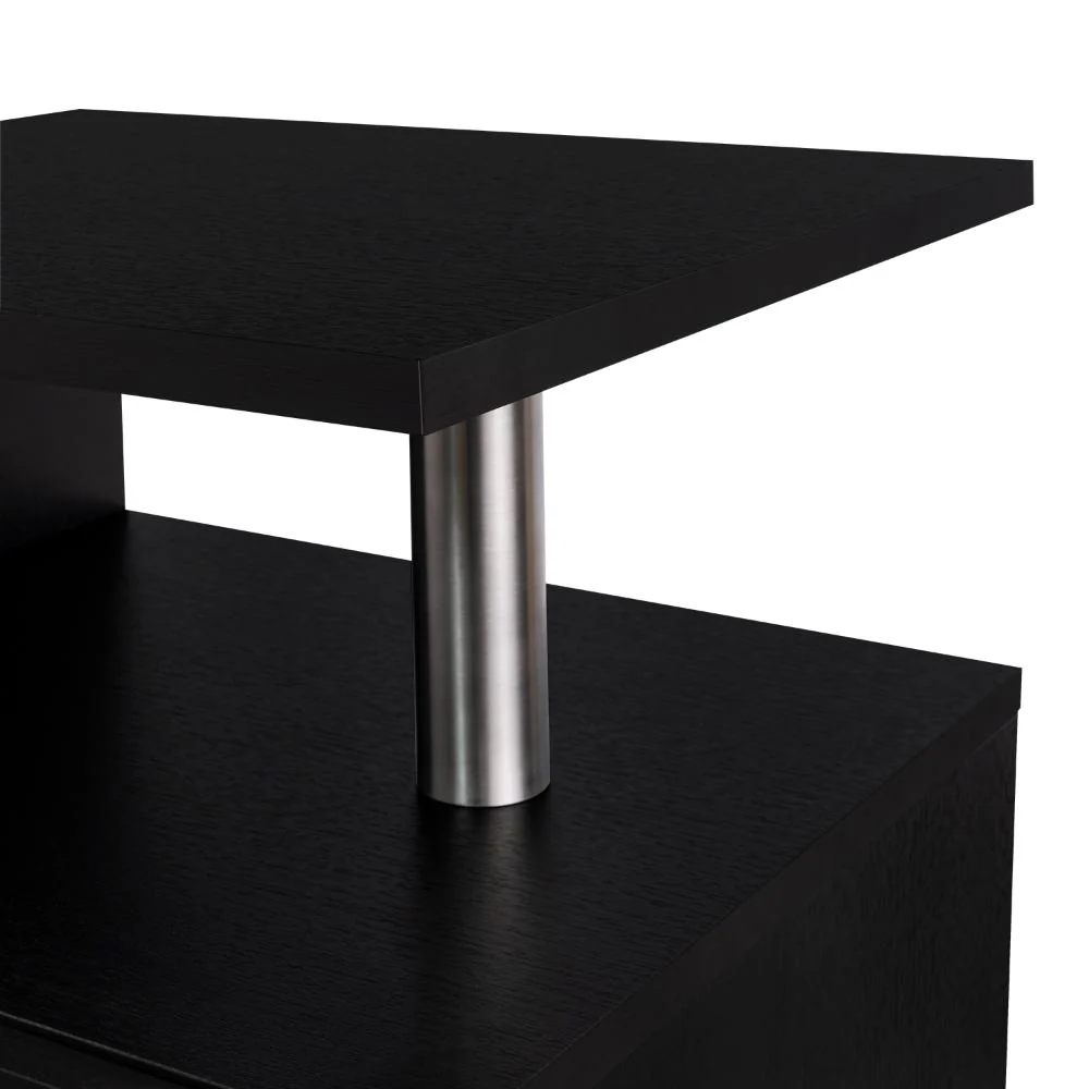 MESA DE NOCHE ALTA JENA, WENGUE, CON CAJON PARA GUARDAR OBJETOS - Image 12