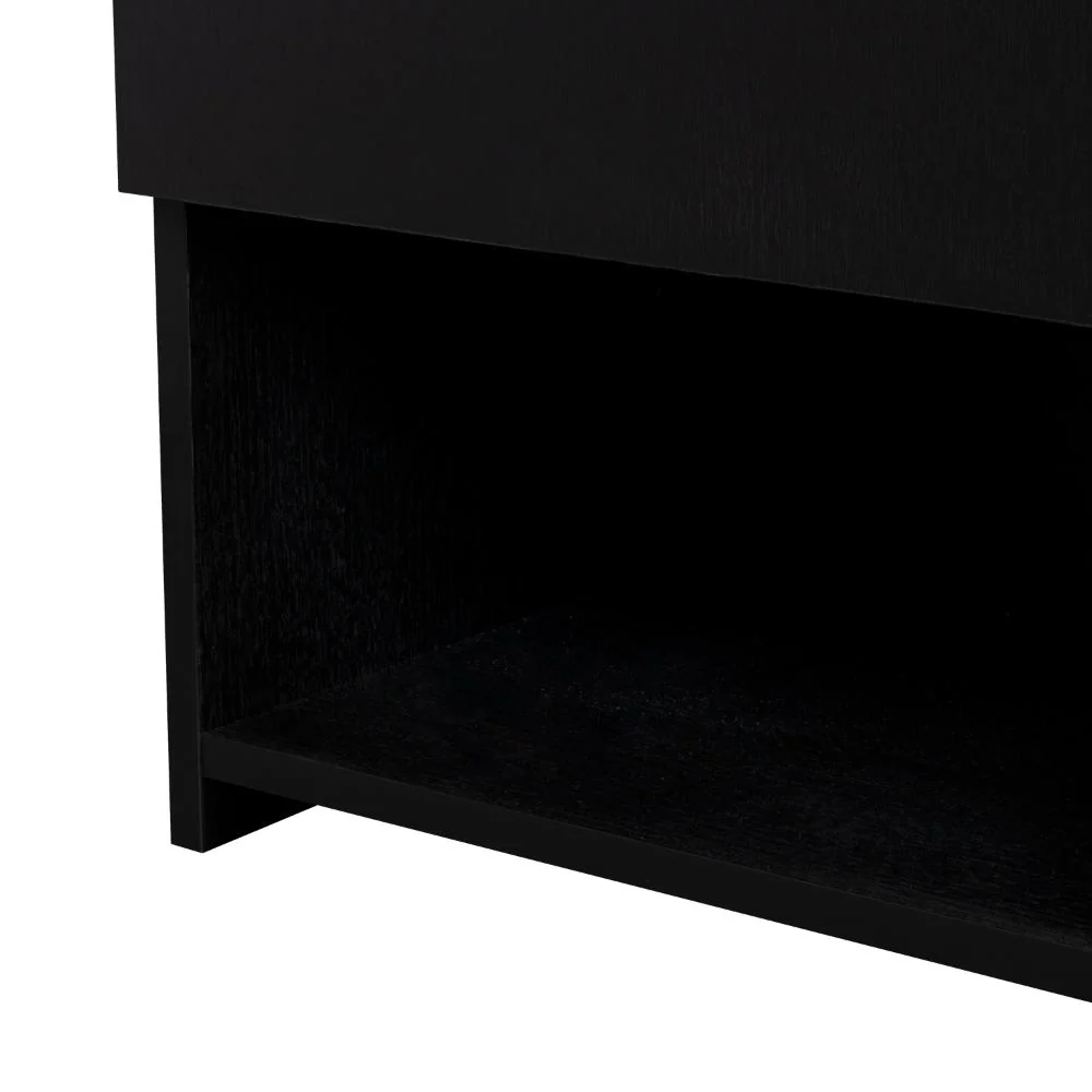 MESA DE NOCHE ALTA JENA, WENGUE, CON CAJON PARA GUARDAR OBJETOS - Image 14