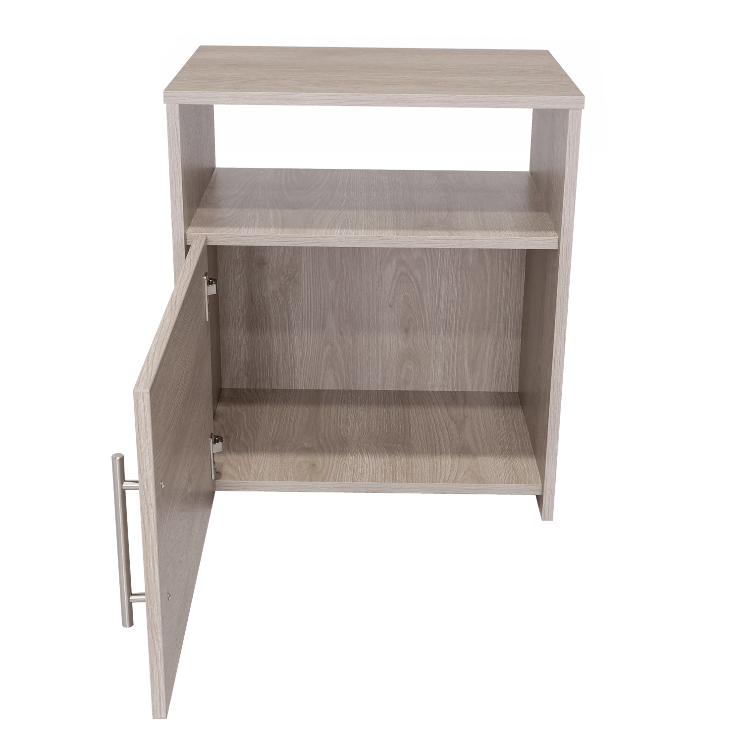 MESA DE NOCHE BRAIL, HUMO, CON ESPACIO PARA COLOCAR OBJETOS DECORATIVOS ZF - Image 10