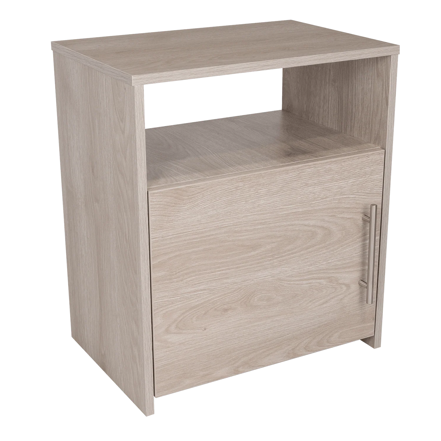 MESA DE NOCHE BRAIL, HUMO, CON ESPACIO PARA COLOCAR OBJETOS DECORATIVOS ZF - Image 7