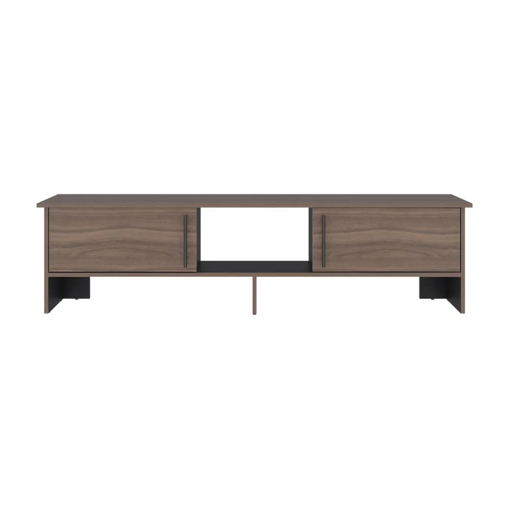 Mesa Para Tv Dago, Avellana y Wengue, Para Televisor de Hasta 65 Pulgadas con dos puertas - Image 7