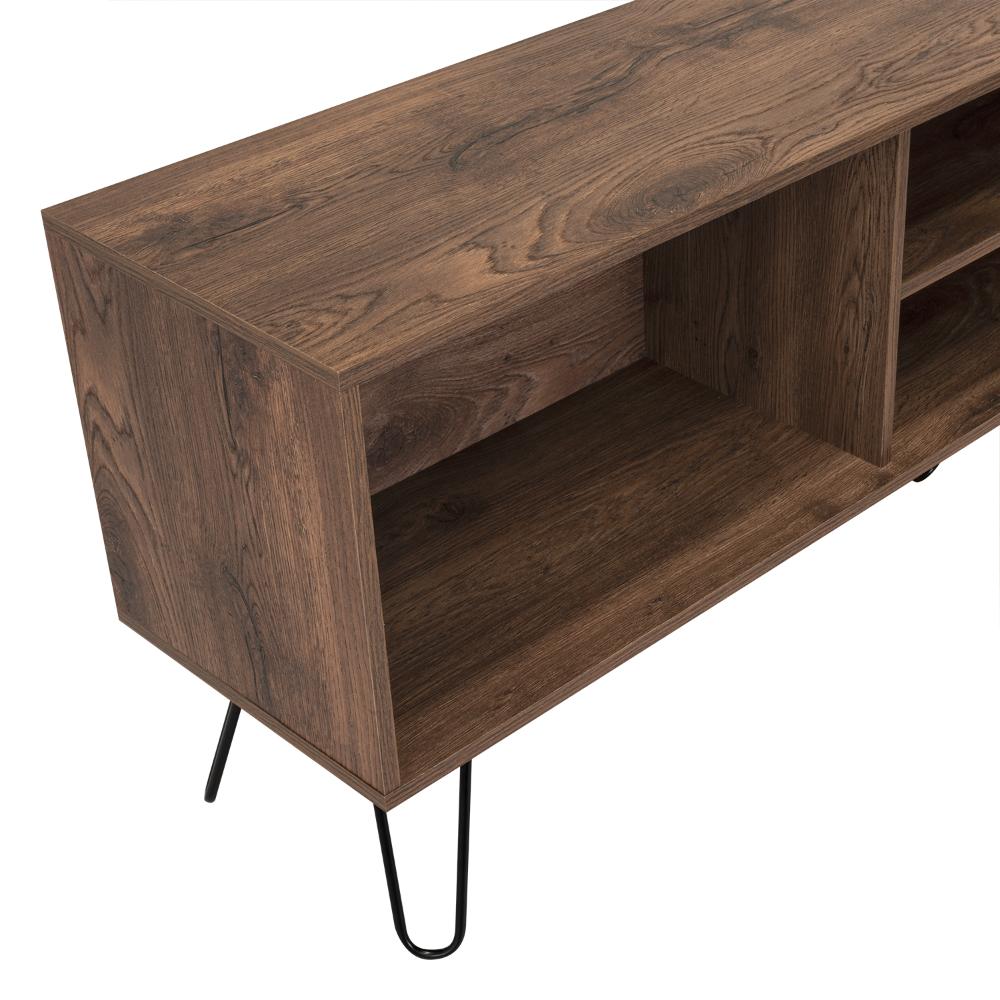 MESA PARA TV RONY, NOGAL, CON ESPACIO PARA TELEVISOR DE HASTA 75 PULGADAS - Image 7