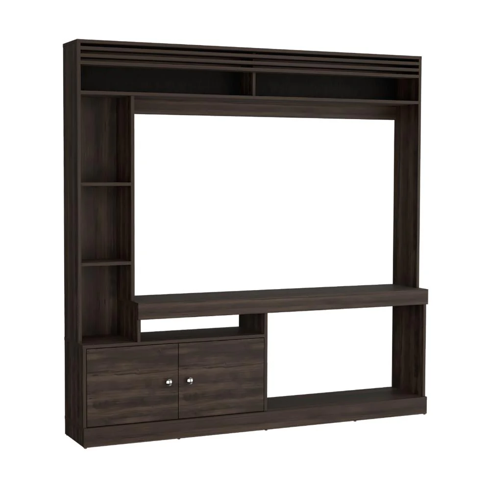 MESA PARA TV ROY, NOGAL EUROPEO, CON ESPACIO PARA TELEVISOR DE 50 PULGADAS ZF - Image 6