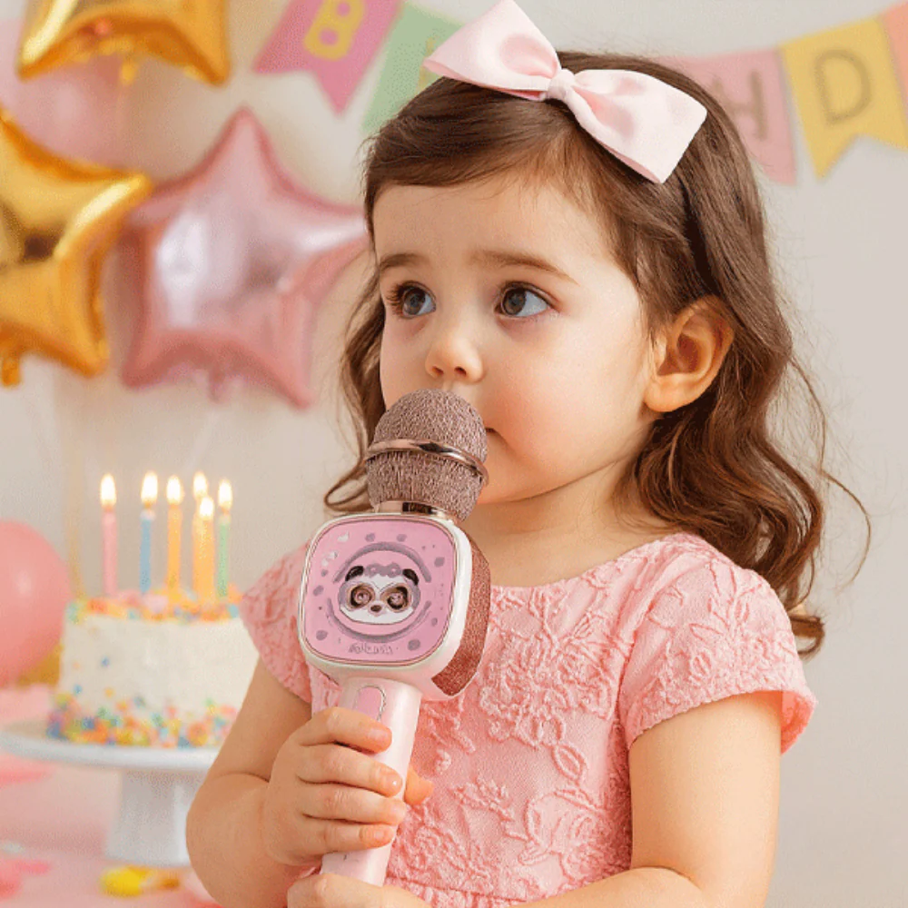 MICRÓFONO KARAOKE INALÁMBRICO NIÑOS BLUETOOTH LED PREMIUM X7 - Image 8