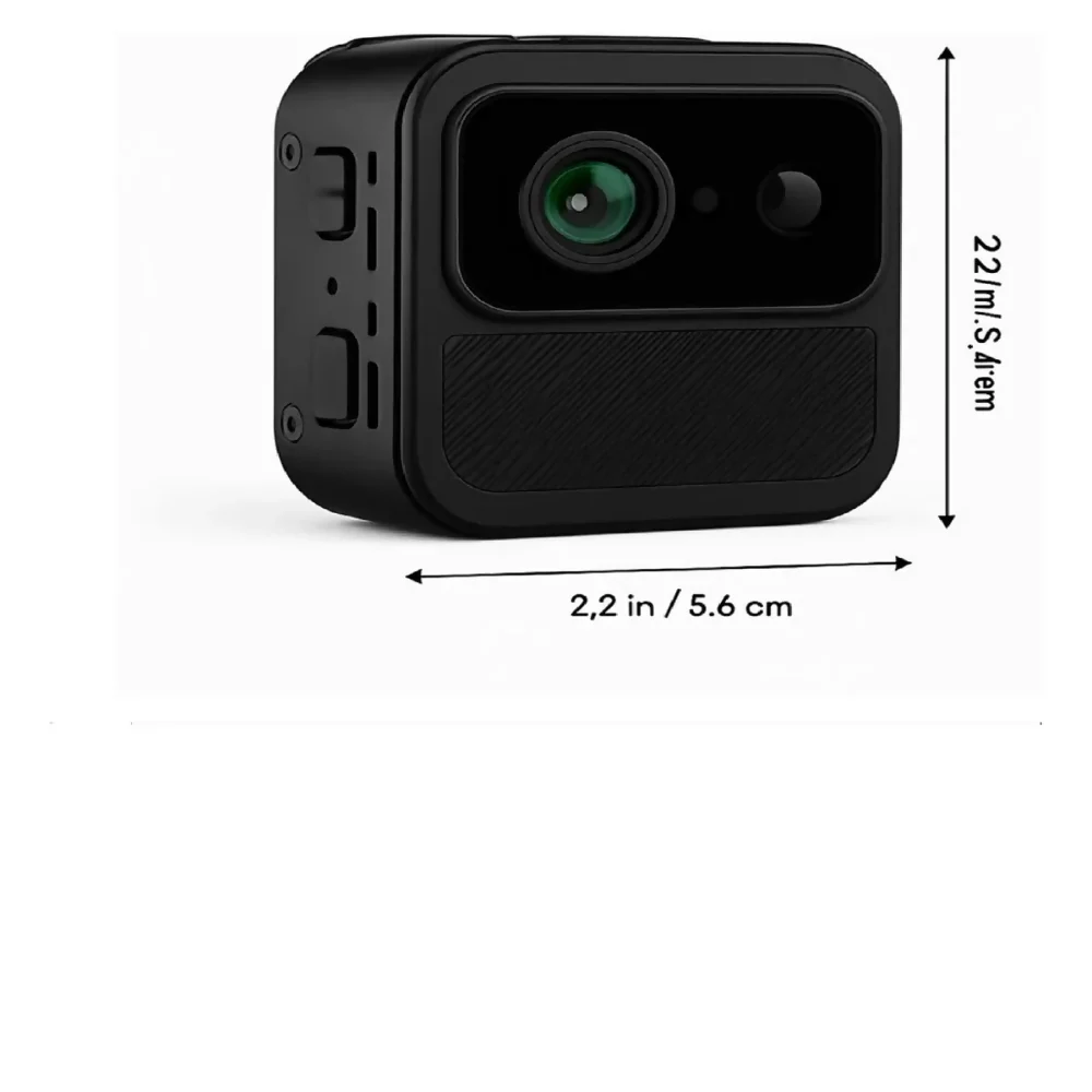 MINI CÁMARA ESPÍA SEGURIDAD VISIÓN NOCTURNA INALÁMBRICA WIFI NEGRO - Image 4